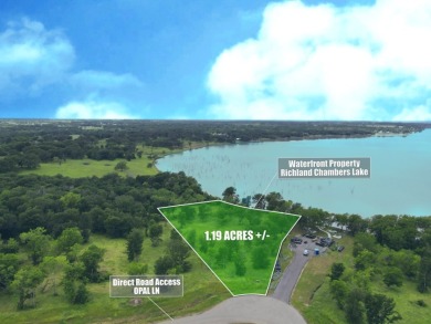 1+ Acre Waterfront Property on Richland Chambers Lake - Lake Lot For Sale in Corsicana, Texas