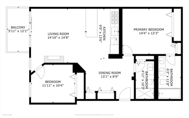 Great West Loop Location! Beautiful updated 2 bed / 2 bath home