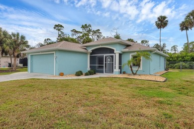Northport Waterway Lakes and Canals Home For Sale in North Port Florida