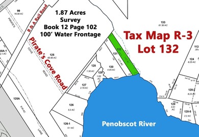 Penobscot River Lot For Sale in Stockton Springs Maine
