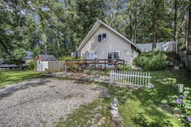 PLEASANT LAKE* This charming A frame home with a peaceful - Lake Home For Sale in Coldwater, Michigan