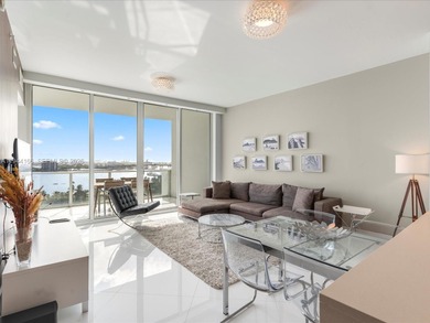 Enjoy unobstructed views of the bay and the Miami Beach skyline