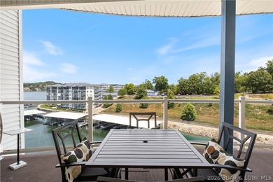 Turnkey lakefront condo at Monarch Cove offering beautiful views