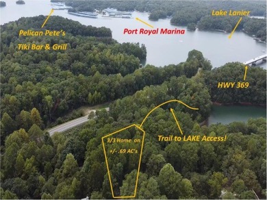 Lake Lanier Home For Sale in Gainesville Georgia