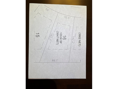 Golf Course lot awaiting your dream home is just shy of a - photo 3