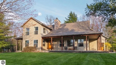 406' of Lake St. Helen frontage and a stunning home nestled on - photo 2