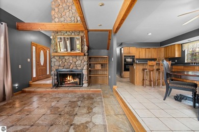 406' of Lake St. Helen frontage and a stunning home nestled on - photo 9