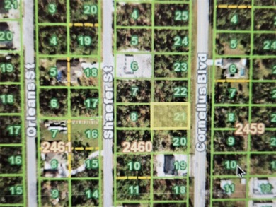Port Charlotte Waterway Lakes Area Lot For Sale in Port Charlotte Florida