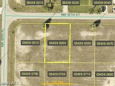 Cape Coral Area Lot For Sale in Cape Coral Florida