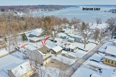 Lake Delavan Home For Sale in Delavan Wisconsin