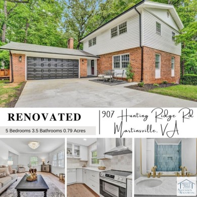 Lake Lanier Home For Sale in Martinsville Virginia