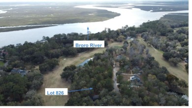 Sapelo River Lot Active Under Contract in Townsend Georgia