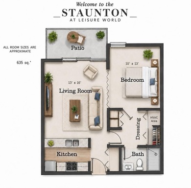 Perfect for easy senior living at Leisure World! Building side - photo 8