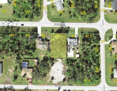 Port Charlotte Waterway Lakes Area Lot For Sale in Port Charlotte Florida