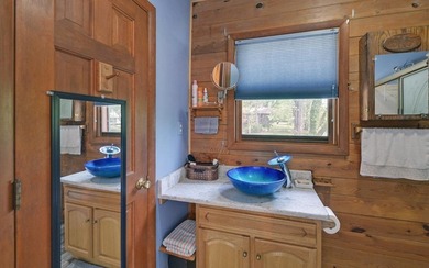 Wake up where the river is the main event. This true log cabin - photo 16