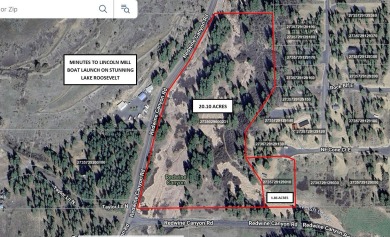 Lake Roosevelt Acreage For Sale in Lincoln Washington