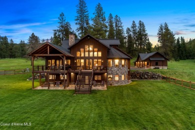 This luxury timber frame home on 140 acres is more than just a - Lake Home For Sale in Plummer, Idaho