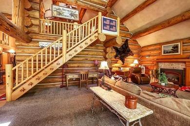 Classic Log Home on TWO McCall Golf Course Frontage LOTS, just - photo 11