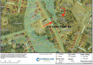 Cape Fear River Lot For Sale in Fayetteville North Carolina