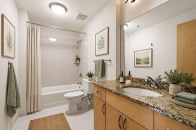Modern Mill District Condo with a spacious floorplan flooded - photo 6