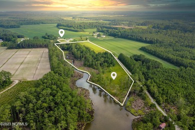 Bay River Acreage For Sale in Merritt North Carolina