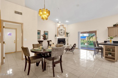 Set on a quiet street with sweeping views of Four Peaks and Red