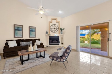 Set on a quiet street with sweeping views of Four Peaks and Red