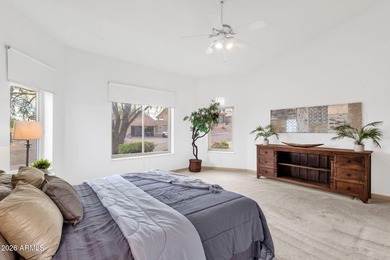 Set on a quiet street with sweeping views of Four Peaks and Red