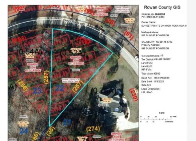 Lake Lot For Sale in Salisbury, North Carolina