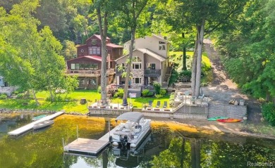 Big Fish Lake - Lapeer County Home For Sale in Ortonville Michigan