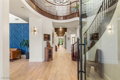 Situated on a premier lot in The Palisades at Summerlin, this