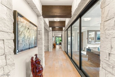 Situated on a premier lot in The Palisades at Summerlin, this