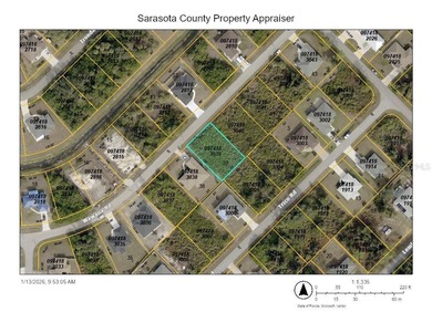 Northport Waterway Lakes and Canals Lot For Sale in North Port Florida