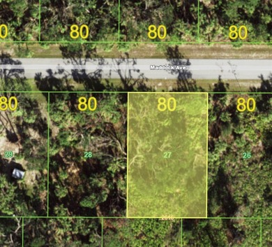 Port Charlotte Waterway Area Lot For Sale in Port Charlotte Florida