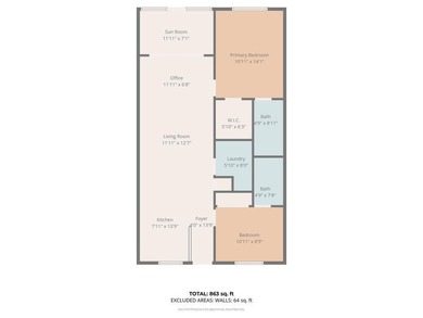 Beautiful 2/2 all updated Villa at gated community 55+ Whisper - photo 18