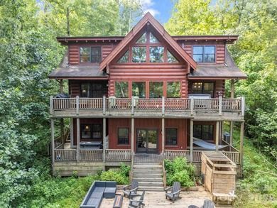 Stunning log cabin in Riverbend at Lake Lure offers mountain - photo 31