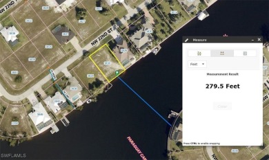 Cape Coral Lakes Area Lot Sale Pending in Cape Coral Florida