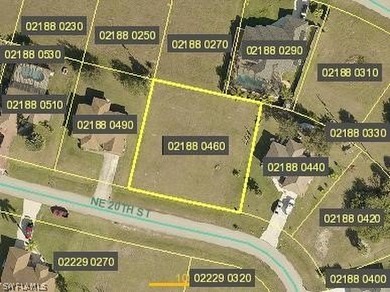 Cape Coral Area Lot For Sale in Cape Coral Florida