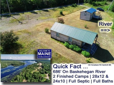 Lake Home For Sale in Danforth, Maine
