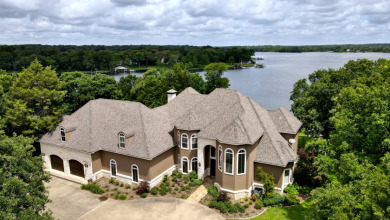 #6722-Lake Athens custom built waterfront home with 307 feet of - Lake Home For Sale in Athens (Area), Texas