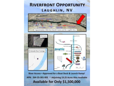 Colorado River - Clark County Acreage For Sale in Laughlin Nevada