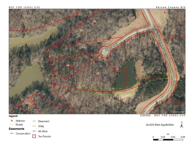 Enjoy the privacy of this section of the lake from this fabulous  - Lake Lot For Sale in Roxboro, North Carolina