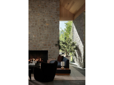 River Lodge, a new riverfront estate set on 2.1 acres along the - photo 11