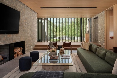 River Lodge, a new riverfront estate set on 2.1 acres along the - photo 20