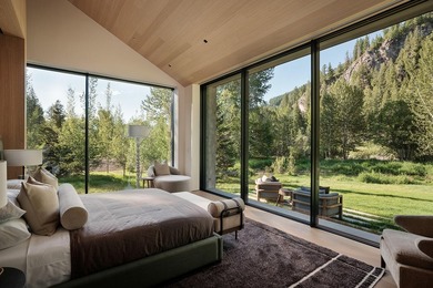 River Lodge, a new riverfront estate set on 2.1 acres along the - photo 24