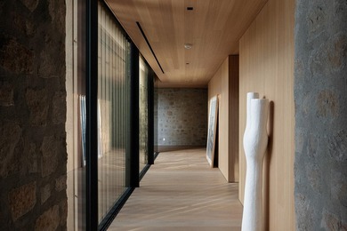 River Lodge, a new riverfront estate set on 2.1 acres along the - photo 34