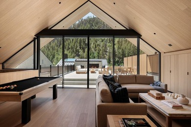 River Lodge, a new riverfront estate set on 2.1 acres along the - photo 35
