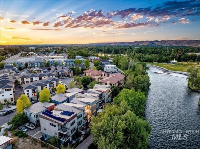 Lake Townhome/Townhouse For Sale in Garden City, Idaho