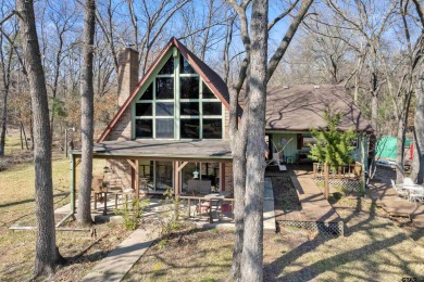 Charming cottage style waterfront home on beautiful Lake Cypress - Lake Home For Sale in Mount Vernon, Texas