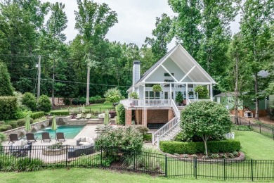 Stunning Lake Sinclair luxury A-Frame, situated on a private - Lake Home For Sale in Eatonton, Georgia